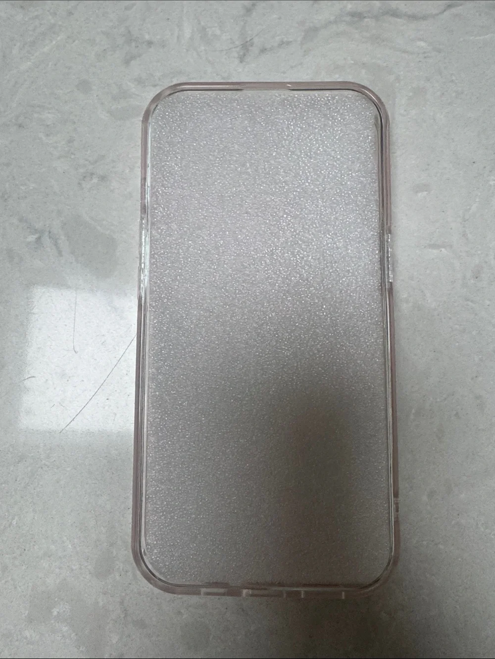LoveShackFancy Pink Bow Glitter Phone Case